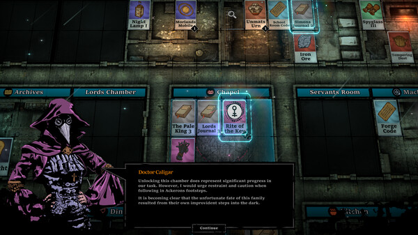 Screenshot of The Horror at Highrook