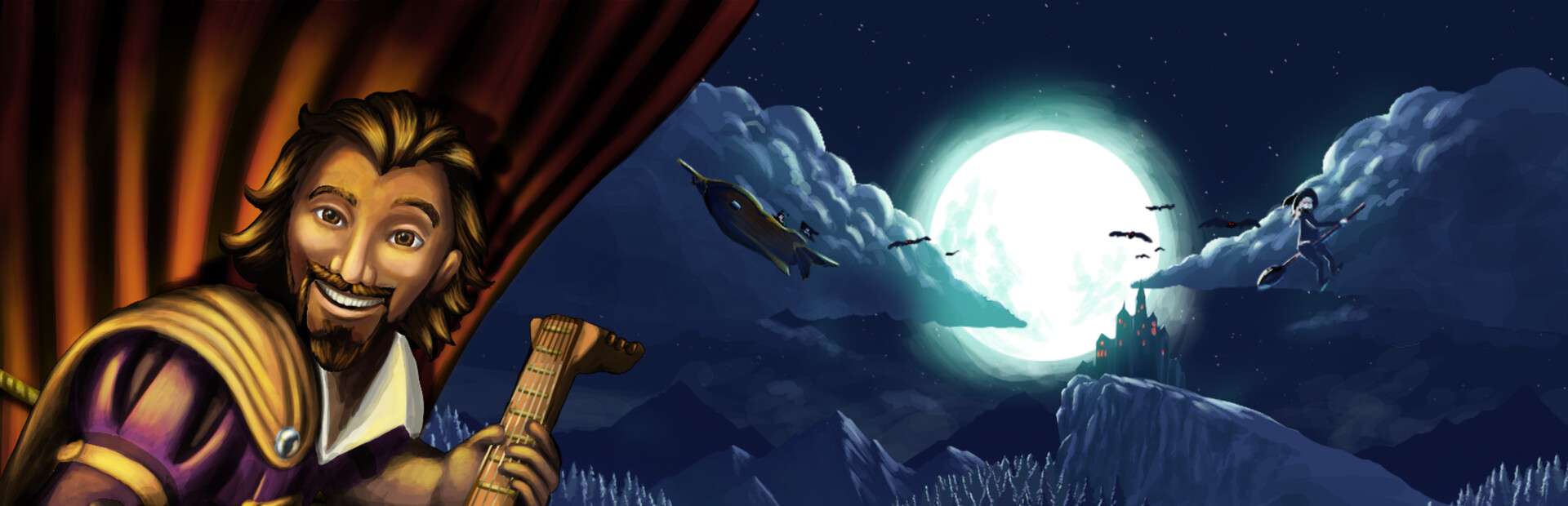 Library Hero - Steam library hero banner