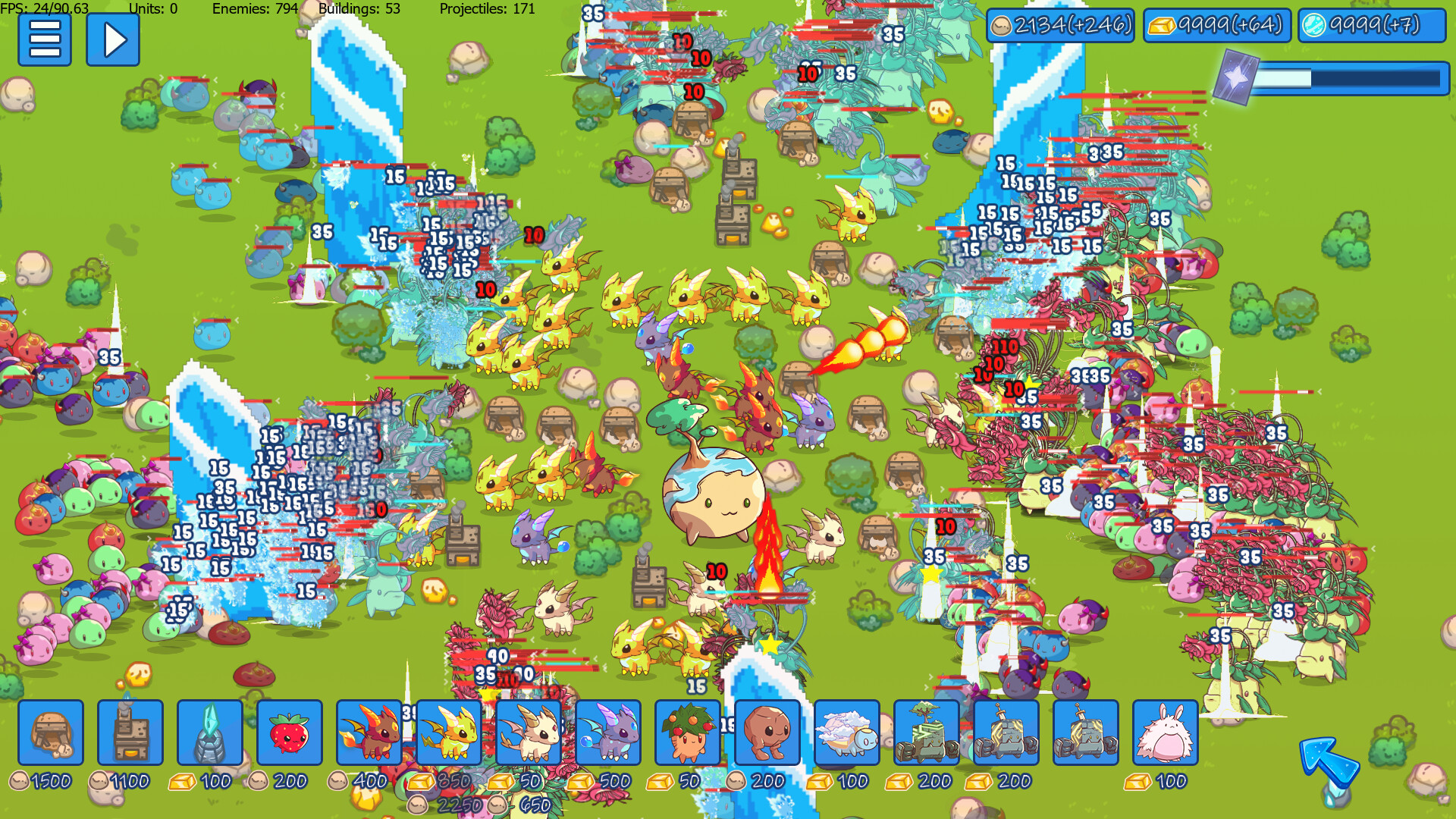 Milky Way TD SURVIVORS AUTOBATTLER RTS: Earth #0