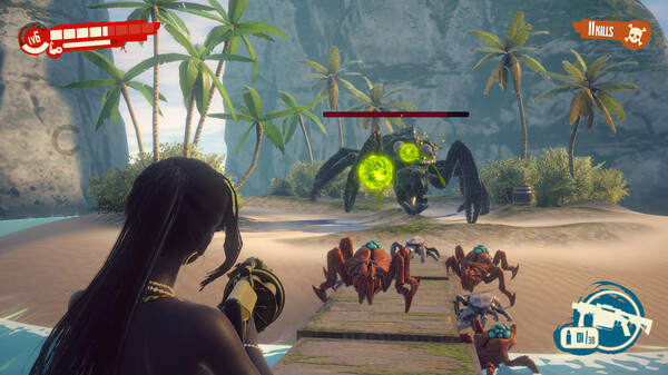 Anime Girls: Sun of a Beachfor windows and Linux 1