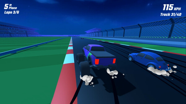 Скриншот из Retrolution Racing