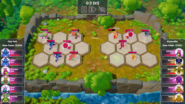 Topac Battle game for Linux 1