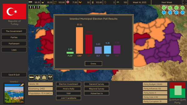 Turkish Throne game for Linux 1