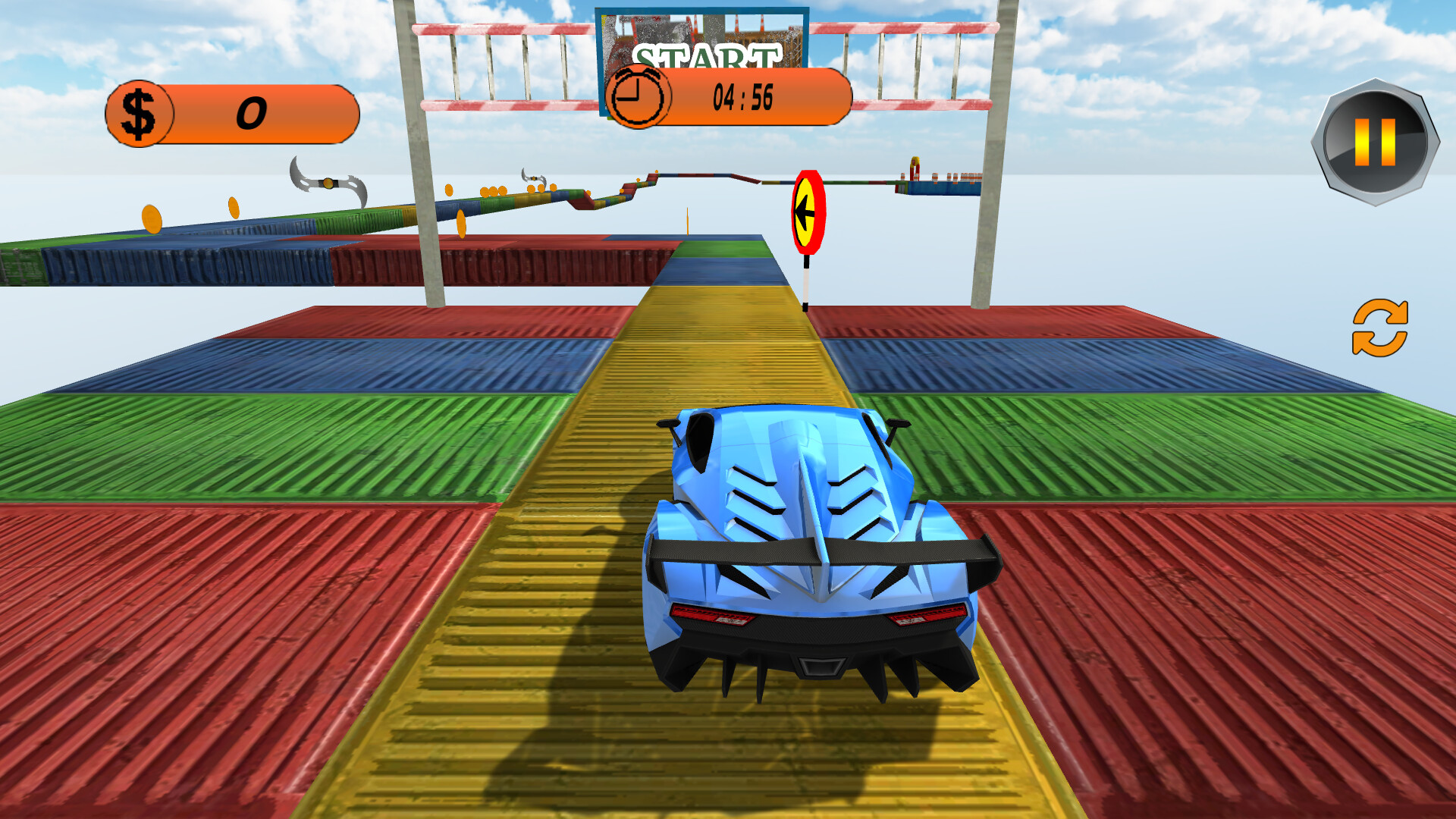 Stunts above Clouds 2 screenshot 1