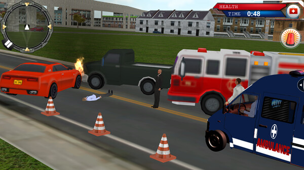 Скриншот из Ambulance Chauffeur Simulator 2