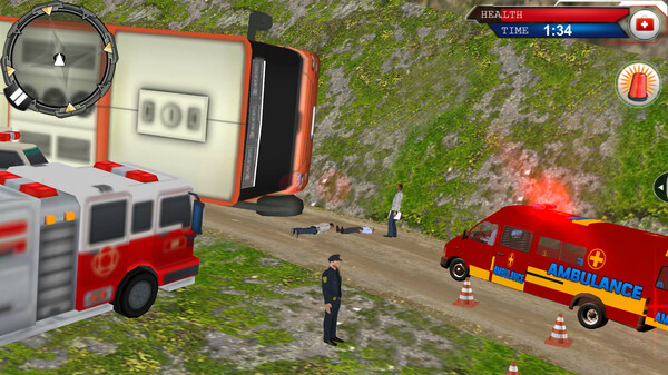 Скриншот из Ambulance Chauffeur Simulator 2