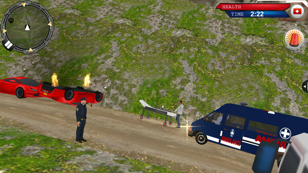 Скриншот из Ambulance Chauffeur Simulator 2