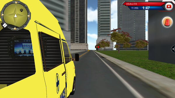 Скриншот из Ambulance Chauffeur Simulator 2