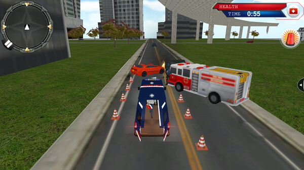 Скриншот из Ambulance Chauffeur Simulator 2