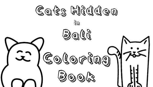 Cats Hidden in Bali - Coloring Book on Steam