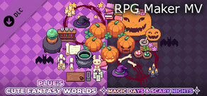 RPG Maker MV - Plue's Cute Fantasy Worlds - Magic Days & Scary Nights