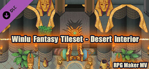 RPG Maker MV - Winlu Fantasy Tileset - Desert Interior