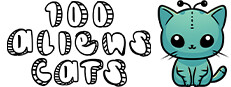 100 Aliens Cats