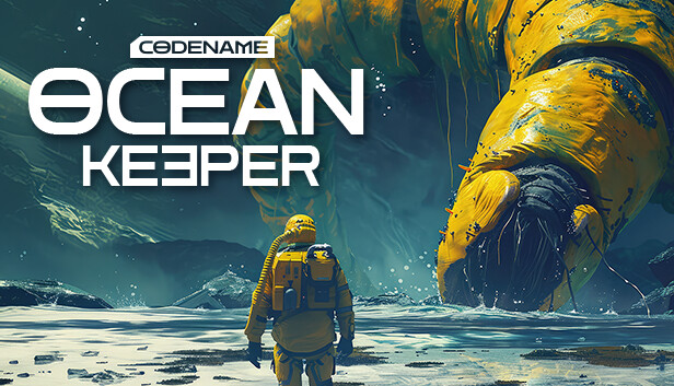 Imagen de la cápsula de "Codename: Ocean Keeper" que utilizó RoboStreamer para las transmisiones en Steam