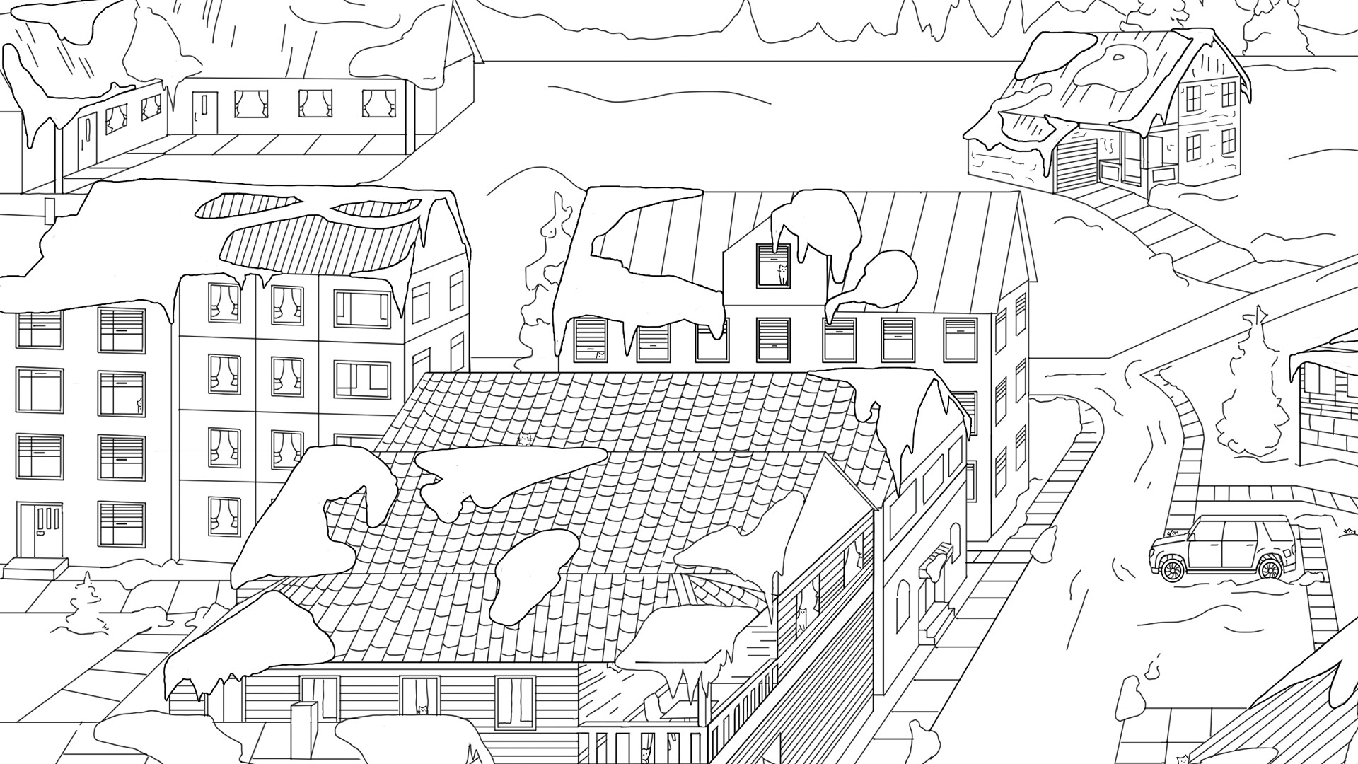 Hidden Winter Cats - Bonus Level #4