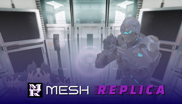 Imagen de la cápsula de "Mesh Replica" que utilizó RoboStreamer para las transmisiones en Steam