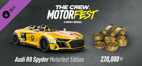 Audi R8 Spyder Welcome Pack (+220,000 Crew Credits) – The Crew Motorfest banner image