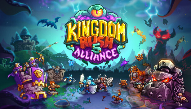 Imagen de la cápsula de "Kingdom Rush Alliance" que utilizó RoboStreamer para las transmisiones en Steam