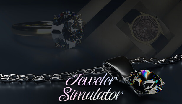 Capsule Grafik von "Jeweler Simulator", das RoboStreamer für seinen Steam Broadcasting genutzt hat.