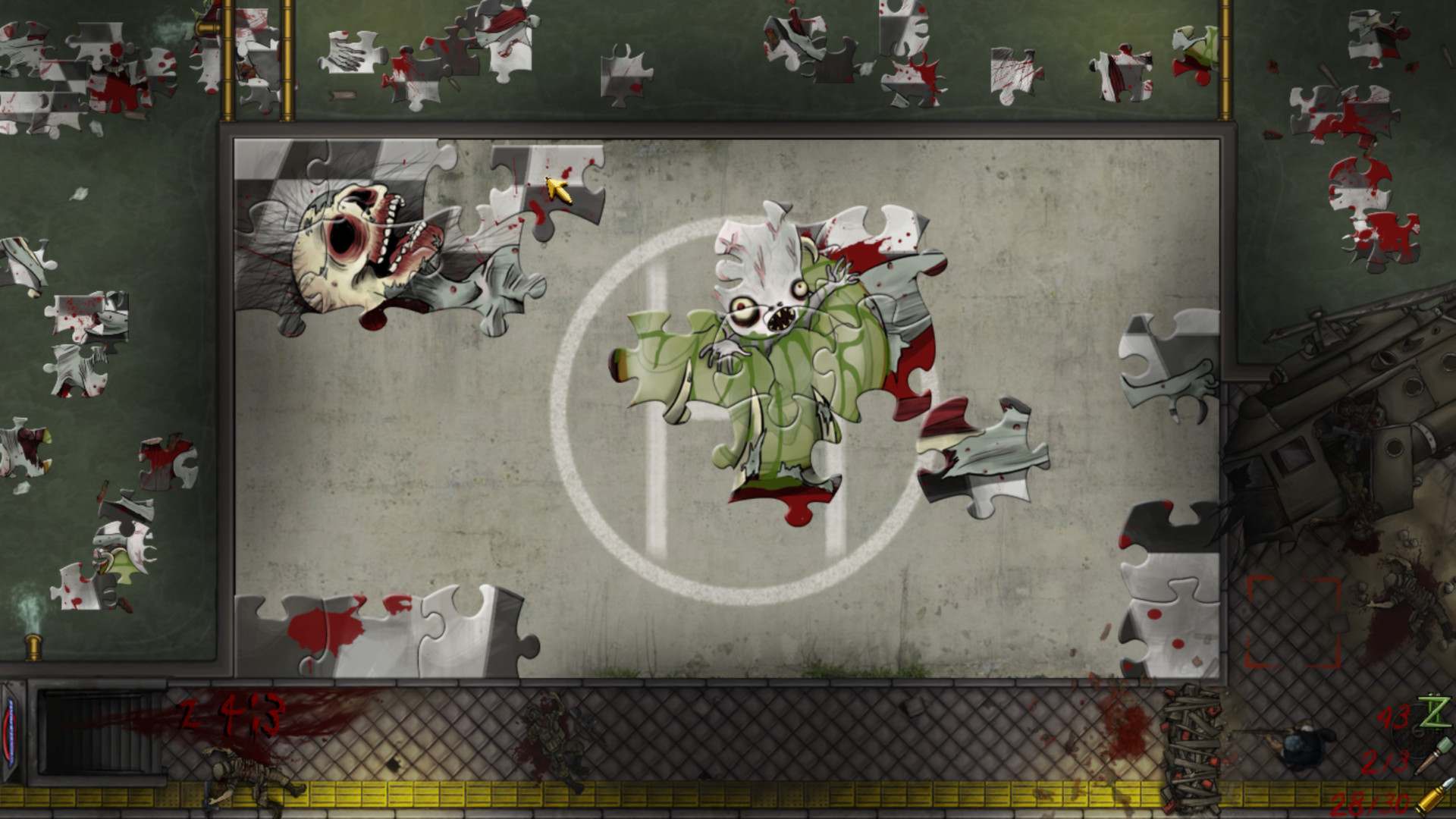 Pixel Puzzles: UndeadZ #2