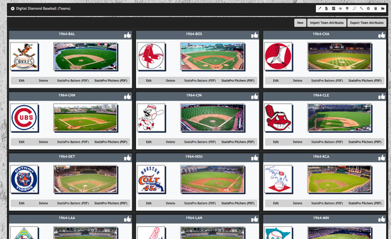 Digital Diamond Baseball V12 game for windows Pc 1