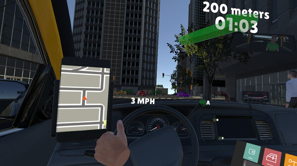 Taxi Driver Life VR game for Linux 1