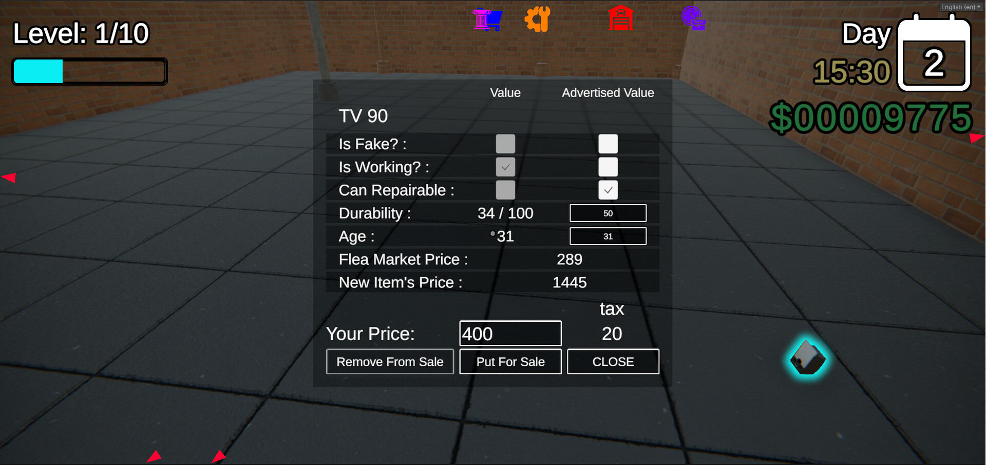 Flea Market Simulator Demo - First 5 days #5