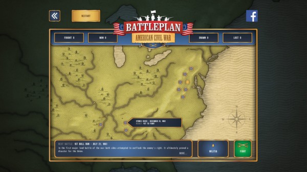 скриншот Battleplan: American Civil War 0