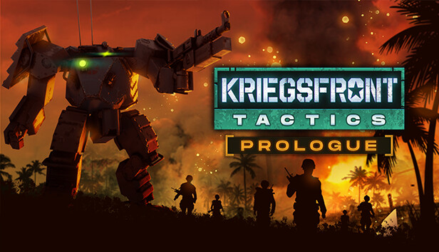Imagen de la cápsula de "Kriegsfront Tactics - Prologue" que utilizó RoboStreamer para las transmisiones en Steam