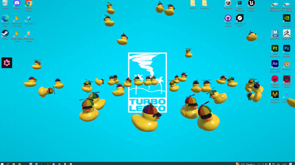 Скриншот из Placid Plastic Desktop