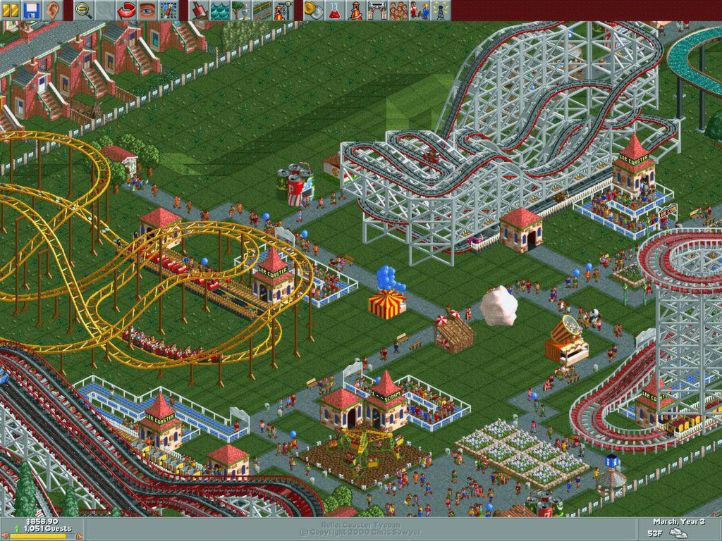 Find the best laptops for RollerCoaster Tycoon