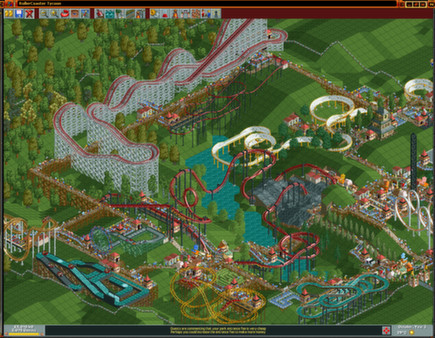 RollerCoaster Tycoon: Deluxe capture d'écran