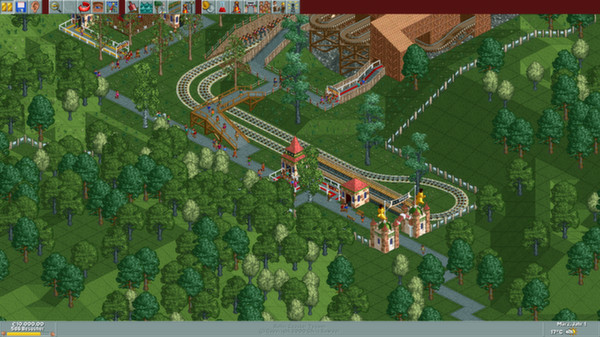 RollerCoaster Tycoon: Deluxe скриншот