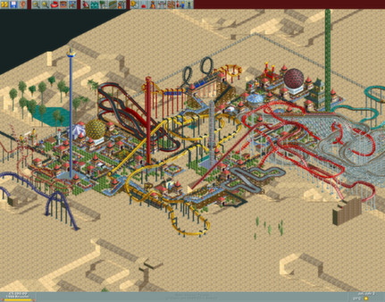 RollerCoaster Tycoon: Deluxe capture d'écran