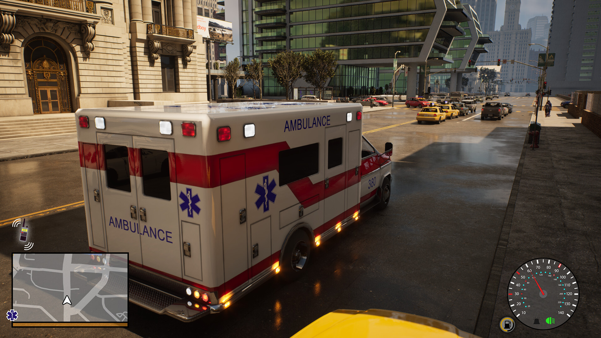 AMBULANCE SIMULATOR 2011 / JEU PC / NEUF SOUS BLISTER D'ORIGINE / VF 4020636116124