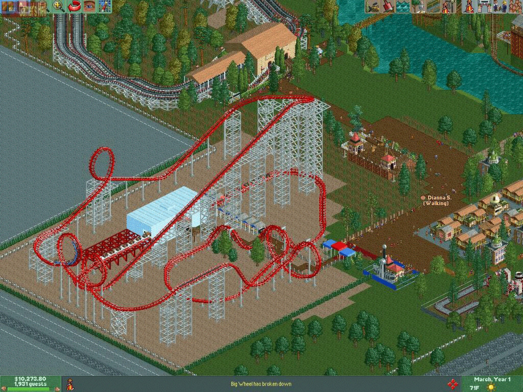 RollerCoaster Tycoon 2 Triple Thrill Pack