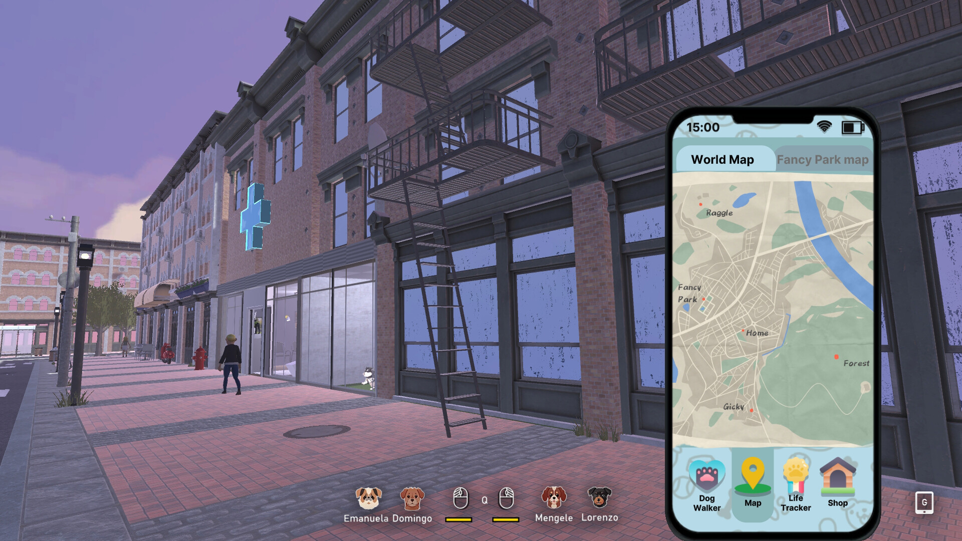 Dog Walking Simulator screenshot