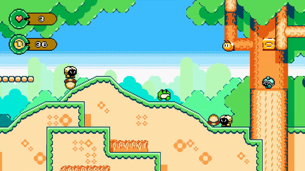 Скриншот из Froggo's Adventure: Verdant Venture