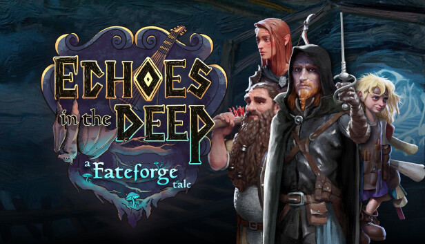 Imagen de la cápsula de "Echoes in the Deep - A Fateforge Tale" que utilizó RoboStreamer para las transmisiones en Steam