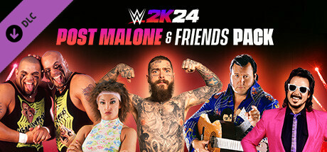 WWE 2K24 Post Malone & Friends Pack banner image