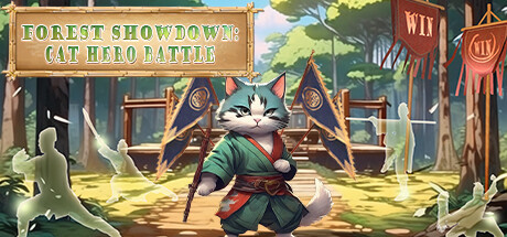 Forest Showdown:Cat Hero Battle banner image