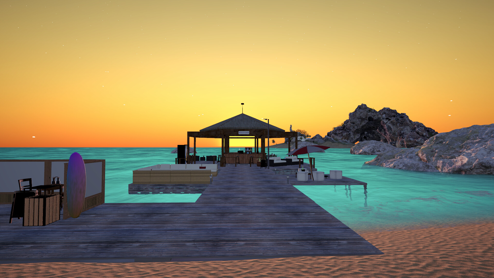 Beach Club Simulator 2024 screenshot 1