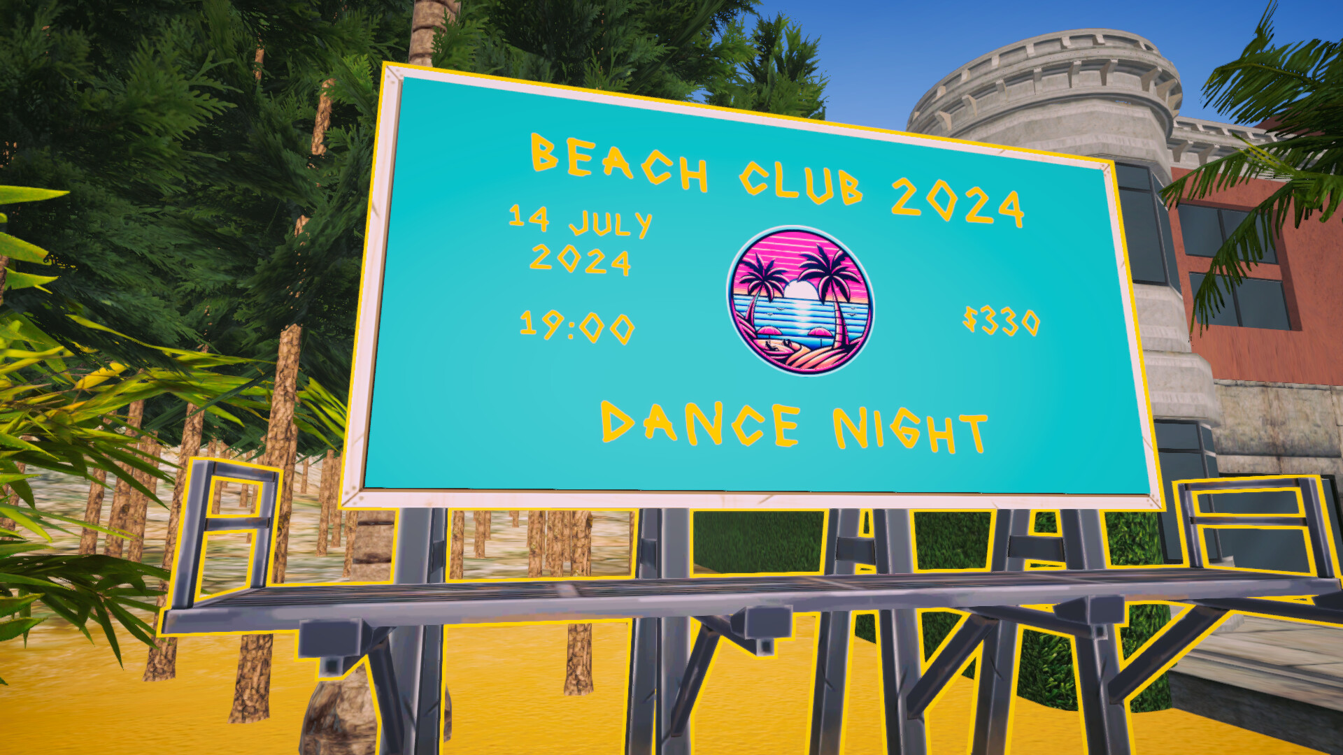 Beach Club Simulator 2024 screenshot screenshot 13