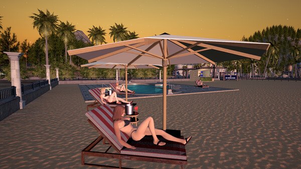 Скриншот из Beach Club Simulator 2024