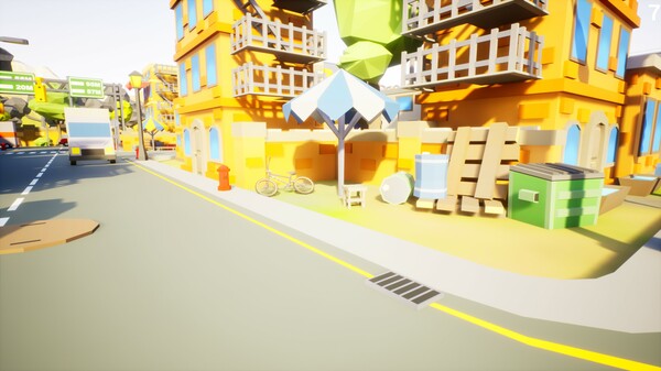 Скриншот из Street Cleaner Simulator