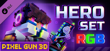 Pixel Gun 3D - RGB Hero Set DLC game deal
