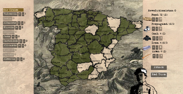 Guerra Civil game for Linux 1