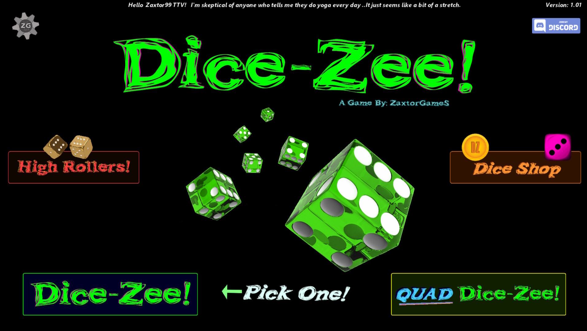 Dice-Zee! on Steam