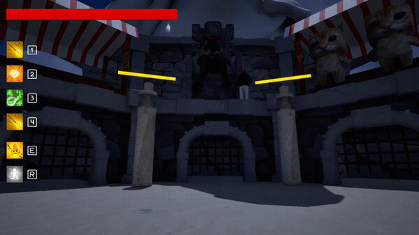 Скриншот из lizards vs Slavs : Arena
