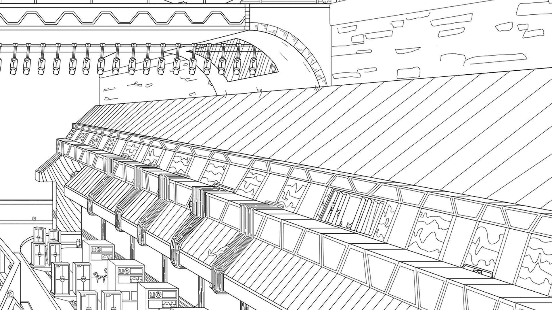 Hidden Robo Cats - Artbook #5